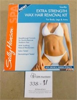 Sally Hansen Extra Strength Wax Hair Removal Kit