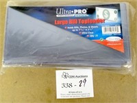 Ultra Pro Large Bill Toploaders 25/Pack