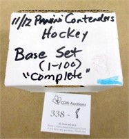 2011/12 Panini Contenders Hockey Card Base Set