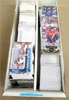 Box Lot of Mixed Hockey Cards Approx 1000