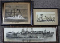 FRAMED US MILITARY PHOTOGRAPH LOT OF 3
