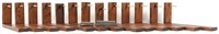 LARGE LOT OF WOOD PISTOL STANDS