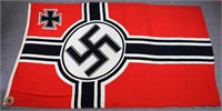 WWII LARGE GERMAN KRIEGSMARINE FLAG