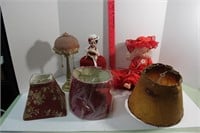 Lamp, Shades, and Dolls