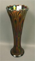Millersburg Amethyst Tulip Scroll Swung Vase.