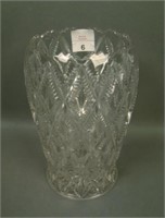 Millersburg Crystal Diamond Celery Vase. 6 1/2"