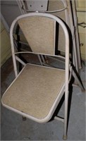 4 Vintage Folding Chairs