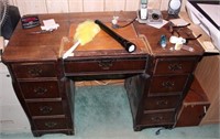 Working Flashlight; Vintage Desk; Vintage