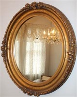 Oval Mirror - Bombay Collection