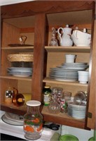 Contents of 2 Door Kitchen Cabinet