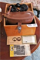 Vintage Bushnell 7x35 binoculars with Leather
