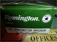 Remington UMC .44 Mag 180gr JHP Ammunition