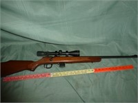 Marlin 25MN .22 Magnum Bolt Action Rifle w/ Scope