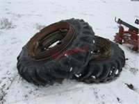 Tractor Tire and Rim