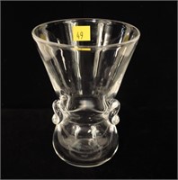 6" Steuben Signet vase, No. 8002, David Hills,