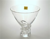 6.25" Steuben spiral vase No. 8058, Donald Pollard
