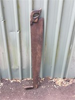 Old large saw