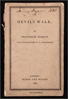 Coleridge; Cruikshank.  Devil's Walk, 1830