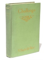 Sackville-West.  Challenge.  1923, 1st Ed.