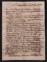 Manuscript Bulletin, John Paul Jones, 1780