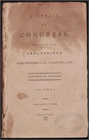 Journals of Congress, Folwell's Press, 1800