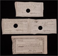 [Connecticut] Revolutionary War, Treasury Notes