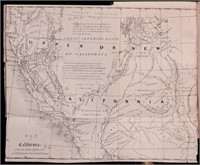 [California, Map] What I Saw in California, 1849