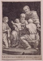 Engraving on Vellum, Circumcision of Christ