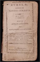 [Hymns, Early American Imprint, 1799]