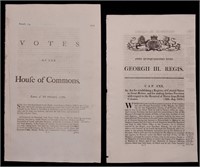 [Slavery, Votes of House of Commons, a Pair]