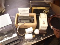 LL Bean Luggage Scale, Radio, Adapter, & Recorder