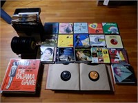 LARGE COLLECTION OF OLD RECORDS
