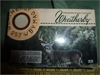 Weatherby Ammunition .257 Weatherby Mag -20 Rounds