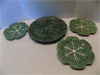 Kitchen - Serving plates -(Green) - Portugal