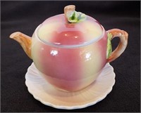 Collectibles - Teapot and Saucer - (Lefton)