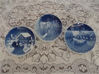 Collectibles - 1960's - B&G Blue Christmas Plates