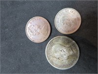 Lot of 3 Canada Coins ( Two are 80% Silver)