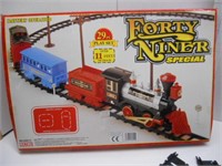 New Unopened "Forty Niner" Train Set &