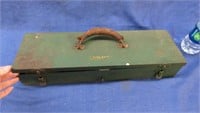 old green tool box (polishing tips & accessories)
