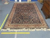 vintage wool area rug (5.5ft x 8ft)