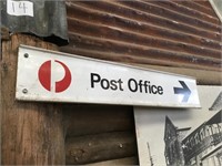 Post office sign approx