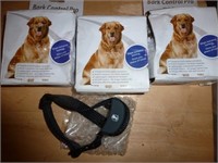 4pc Bark Control Pro Dog Collars