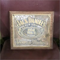 Jack Daniels brass sign approx