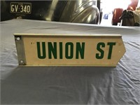 Union Street sign