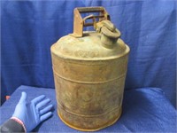 old 5-gallon fuel can "protecto seal co"