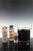 Vintage Cocktail Shakers, Ice Bucket, Billy Beer