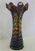 Ripple 12" vase - purple