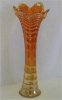 Ripple 19" funeral vase - marigold