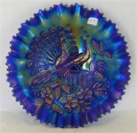 Peacocks PCE bowl w/ribbed back - blue