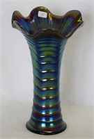 Ripple 9 1/2" vase - purple